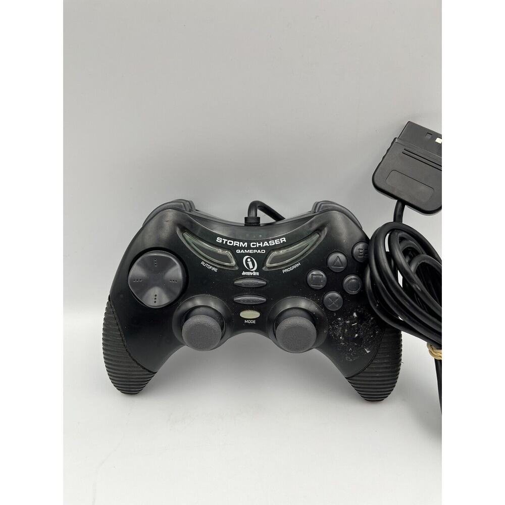 Storm Chaser Wired Gamepad Controller Sony Playstation 2 PS2 PS1 Tested